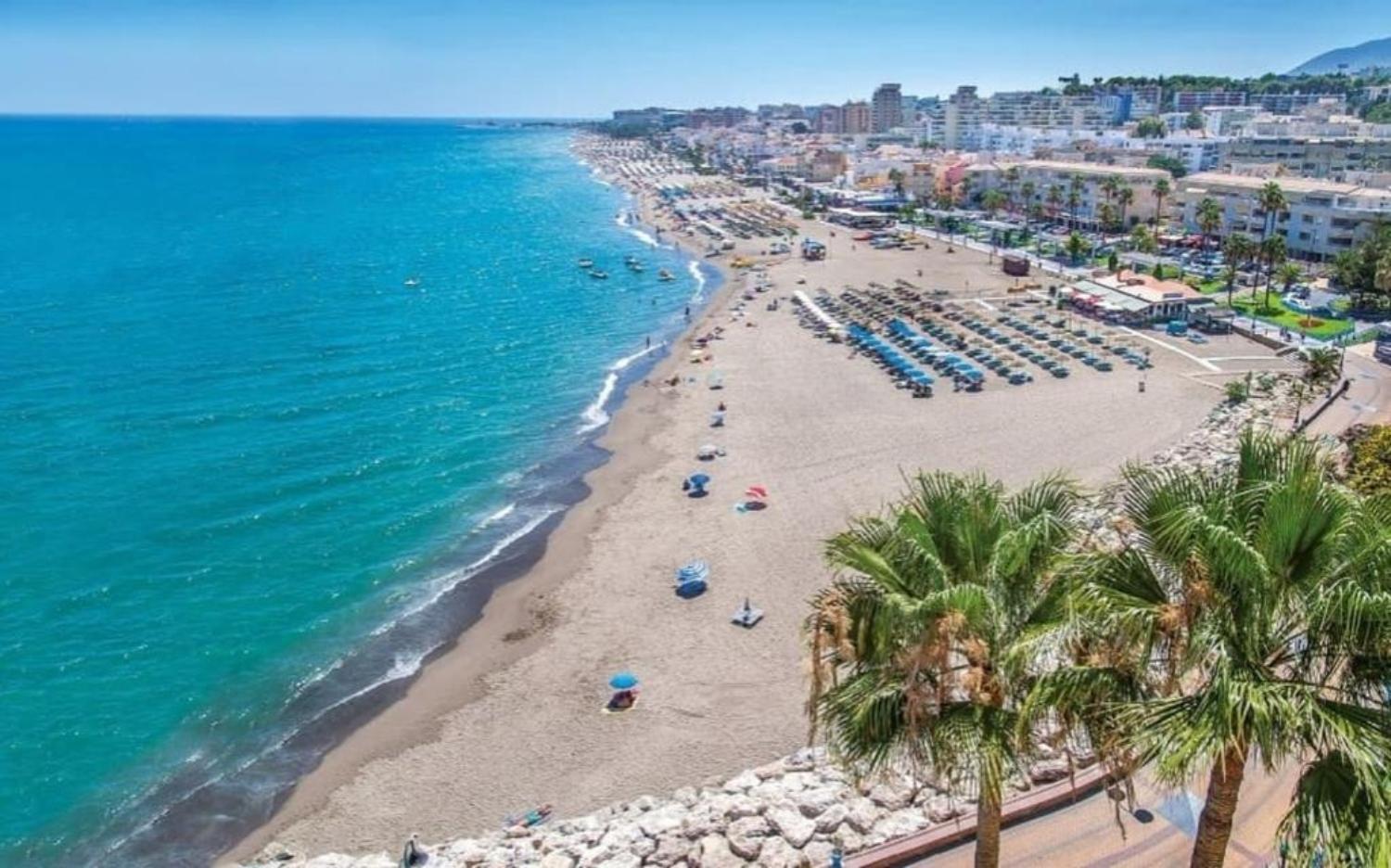 Primera Linea Del Mar - Acceso Directo Playa Carihuela Torremolinos Exterior foto