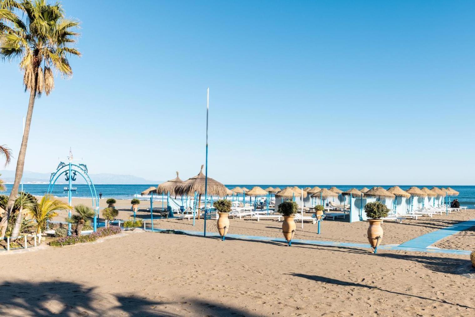 Primera Linea Del Mar - Acceso Directo Playa Carihuela Torremolinos Exterior foto